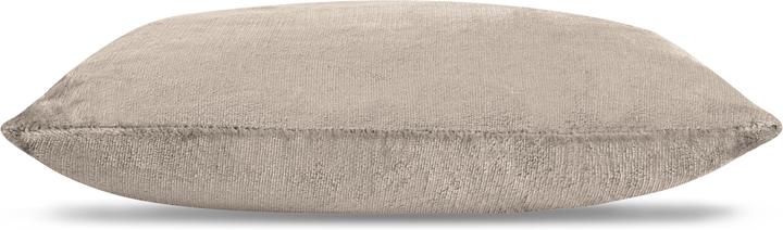 Produktbild Aspero 2 Kissenbezüge „Vora“ Taupe (60 x 60 cm)