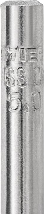 Produktbild Stier Spiralbohrer 5 mm Premium HSS-E Co5 DIN 338 135° (5 Millimeter)