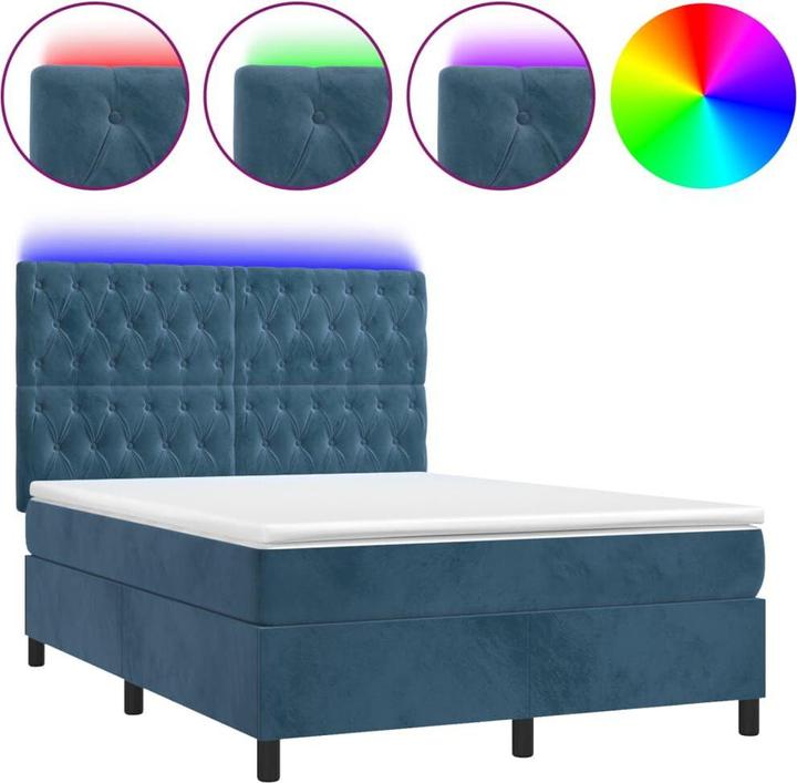 Actual product image vidaXL Boxspringbett (140 x 200 cm)