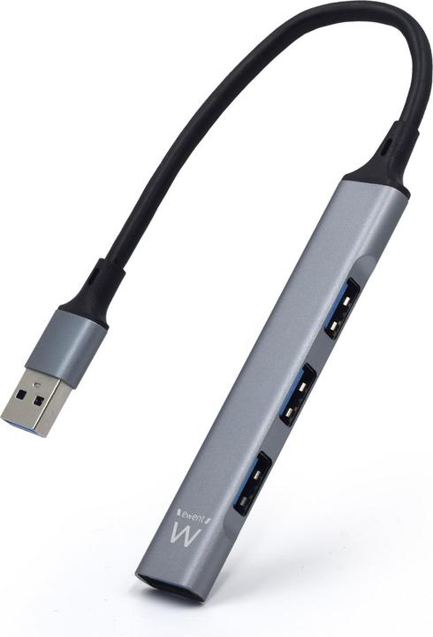 Produktbild Ewent HUB USB 3.2 GEN 1 USB-A 1 PUERTO USB 3.2 GEN1 3 PUERTOS USB 2.0 (USB-C, 4 Ports)