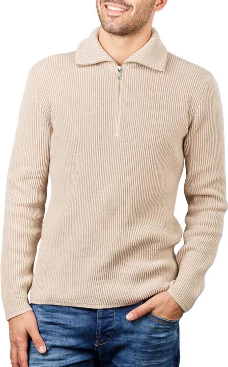 Immagine prodotto Marc O'Polo Pullover Troyer lino bianco (XL)