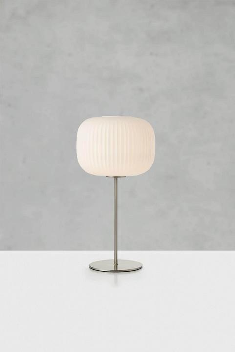 Immagine prodotto Markslöjd SOBER Table 1L White/Satin Nickel (E27)