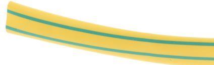 Image du produit RS PRO Gaine thermorétractable vert/jaune