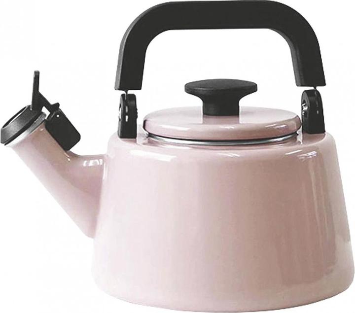 Actual product image Fujihoro Kettle whistle.2,1l pink (2.10 l)