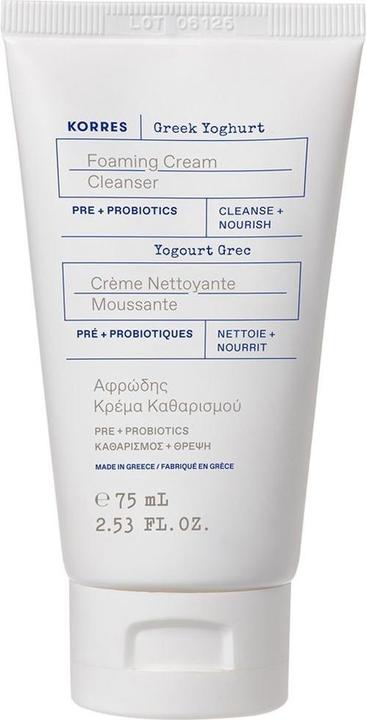 Korres Greek Yoghurt Foaming Cream Cleanser 75ml