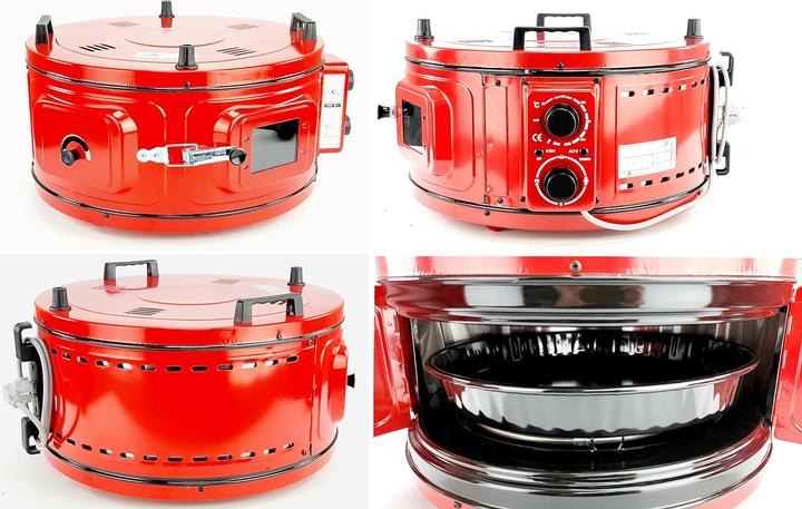 Produktbild Neudorf Mini-Backofen, Rot