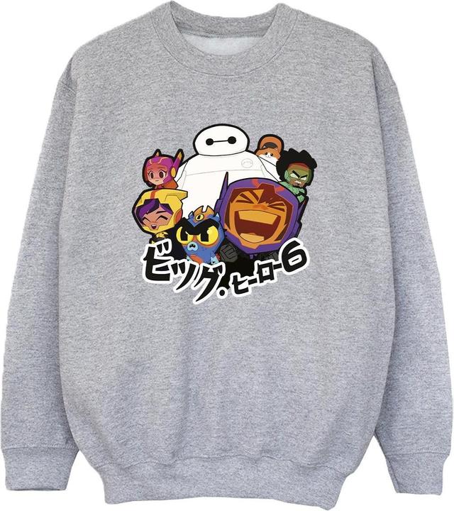 Produktbild Disney Big Hero 6 Baymax Group Manga Sweatshirt Jungen (104)