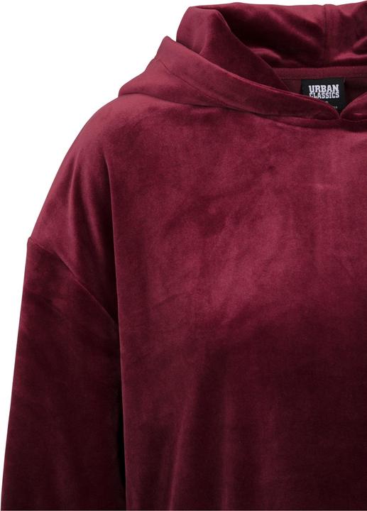Actual product image Urban Classics UC Ladies Ladies Short Velvet Gathered Hoody (XL)