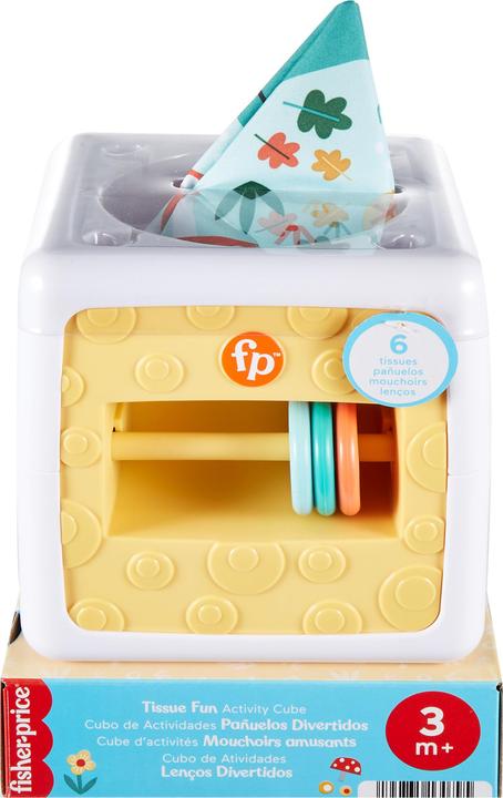 Actual product image Fisher-Price Tissue Fun Activity Cube (German, 0 - 3 years)