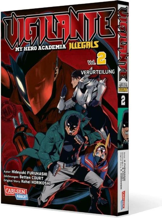 Produktbild Vigilante - My Hero Academia Illegals 2 (Deutsch, Kohei Horikoshi, 2018)