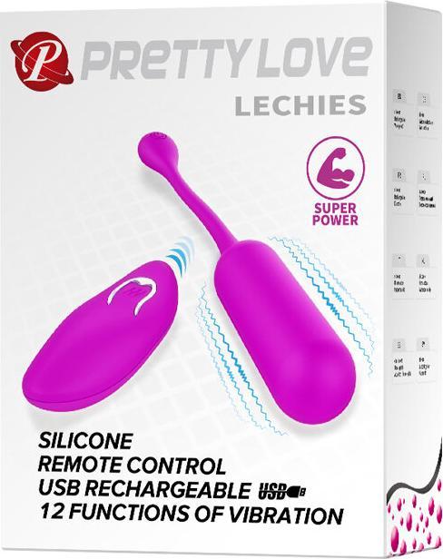 Immagine prodotto Pretty Love Uovo vibrante Lechies con telecomando USB