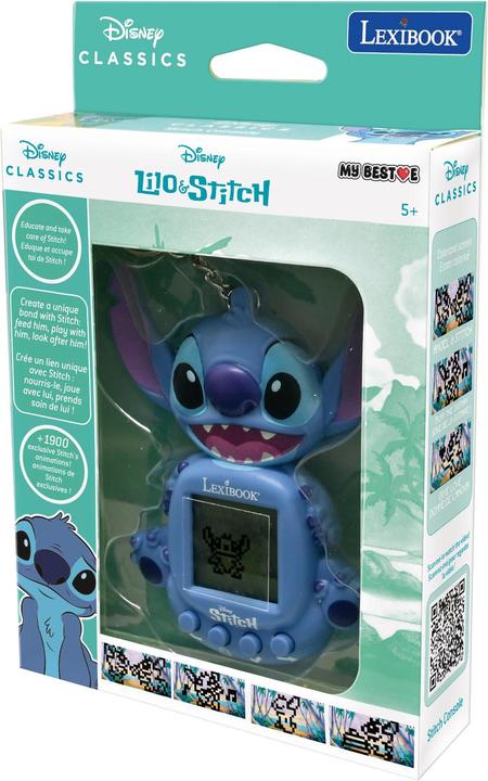 Image du produit Lexibook Stitch Best-E elektronisches Tier inkl. 3 Spiele (Multilingue)