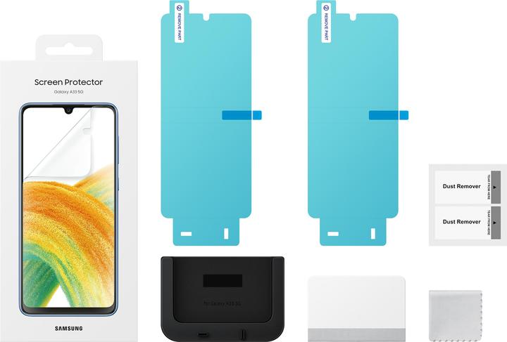 Actual product image Samsung Screen Protector (2 sk.) for Galaxy A33 (2 pcs., Samsung Galaxy A33 5G)