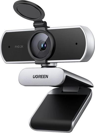 Immagine prodotto Ugreen USB Full HD Webcam – 1080p, Dual Mics, Privacy Cover (4 Mpx)