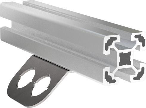 Produktbild Schlegel S CW245 S CW245 - Montagewinkel 135° / 2 Einbaustellen Edelstahl 1.4301