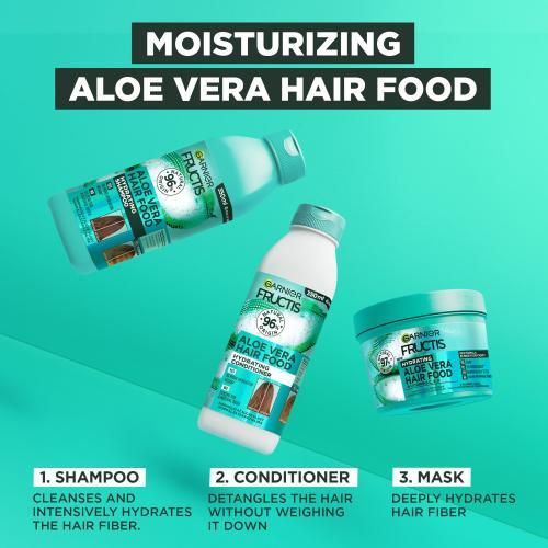 Produktbild Garnier Fructis Hair Food Aloe Vera (350 ml, Flüssiges Shampoo)