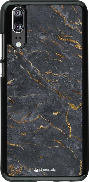 Actual product image PhoneLook Grey Gold Marble cover (Huawei P20)