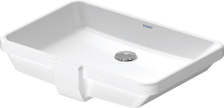 Actual product image Duravit Built-in washbasin 2ND FLOOR w ÜL o HLB 525x350mm o HL IB white (350 mm, 525 mm)