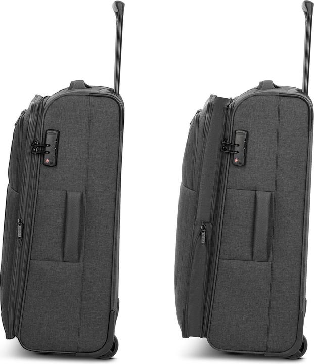 Actual product image Redolz Essentials 12 2-wheel trolley M 67 cm with stretch fold (65 l)