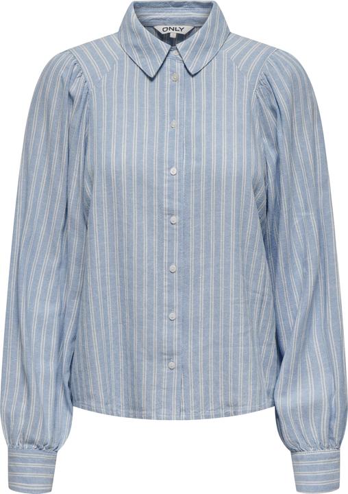 Produktbild Only Locker geschnitten Button-Down Kragen Puffärmel Hemd Hemd (XS)