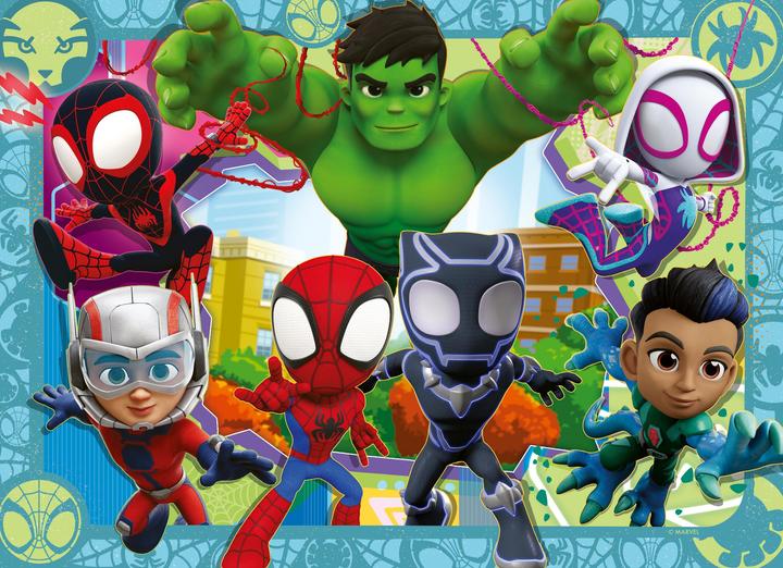 Image du produit Ravensburger Puzzle 4x42 Bumper Pack - Spidey (42 pièces)