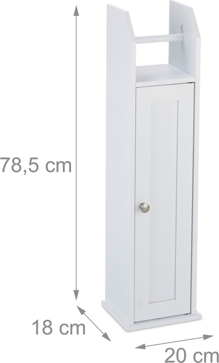Actual product image Relaxdays Toilet Paper Holder, Standing