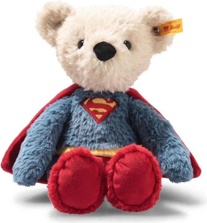 Steiff Ours en peluche Superman (29 cm)