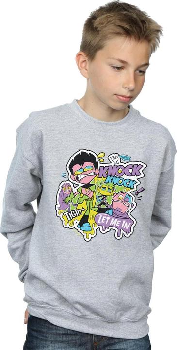 Produktbild Teen Titans Go Knock Knock Sweatshirt Jungen (128)