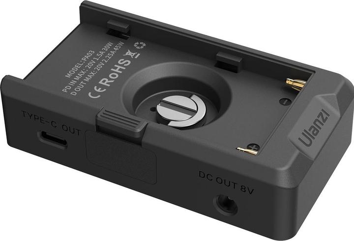 Actual product image Ulanzi PAO3 NP F Battery Adapter Plate