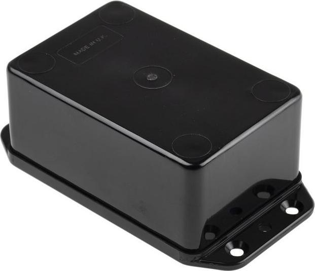 Produktbild RS PRO ABS Flanged Case, Black, 105x58x40 (Gehäuse)