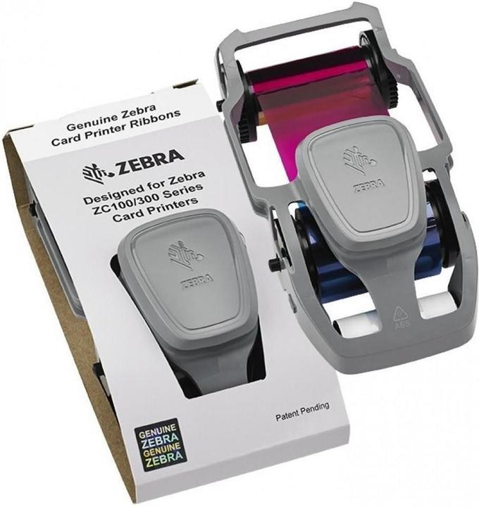 Produktbild Zebra Ribbon, Color-YMCKO (2.79 cm, Schwarz, Gelb, Türkis)