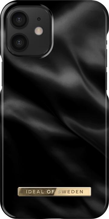 Actual product image iDeal Of Sweden Designer Hard Cover Black Satin (Apple iPhone 12 mini)