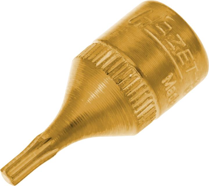 Produktbild HAZET Schraubendreher-Steckschlüsseleinsatz ∙ TORX 8502-T10 ∙ Vierkant6,3 mm (1/4 Zoll) ∙ Innen TO…