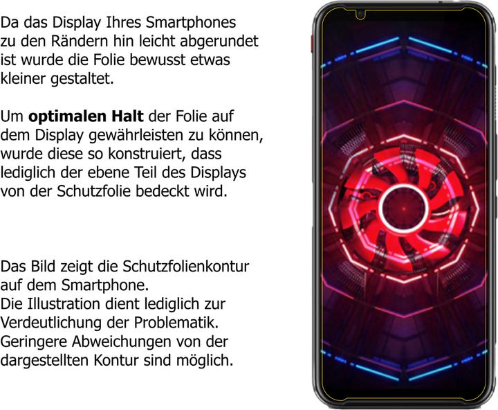 Produktbild Dipos Displayschutz Anti-Shock (2 Stück, Nubia Red Magic 3)