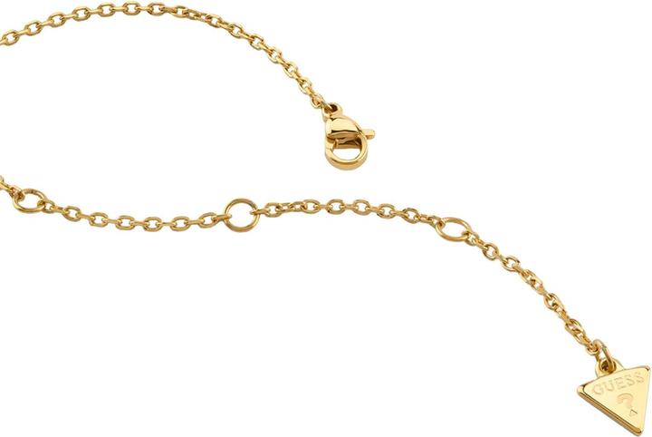 Actual product image Guess Borboleta 16-18" Pave Borboleta Necklace (Glass, Palladium, Stainless steel)