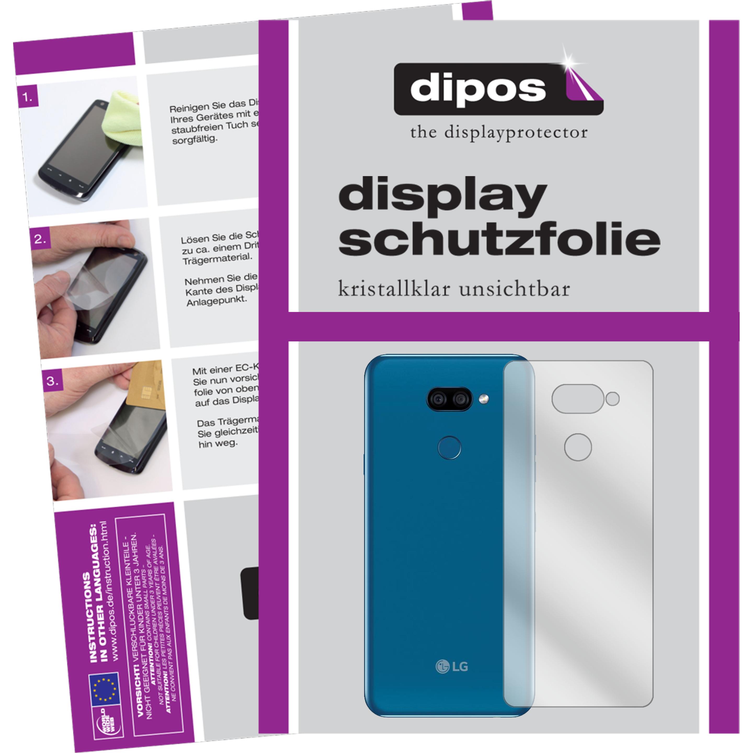 Dipos Displayschutzfolie Crystalclear (5 Stück, LG K40s), Smartphone Schutzfolie, Transparent