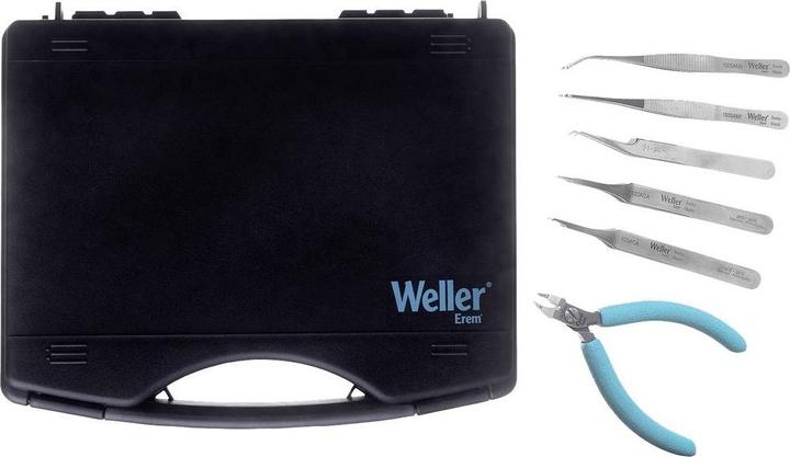 Produktbild Weller Erem ESD Werkzeugsortiment 6-teilig (Pinzette)