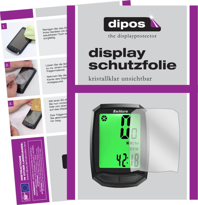 Actual product image Dipos Screen Protector Crystalclear