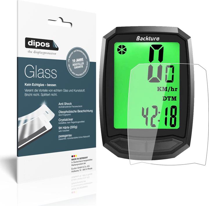 Dipos Displayschutz Anti-Shock