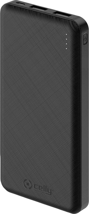 Immagine prodotto Celly Powerbank 10'000mAh nero (10000 mAh, 37 Wh)