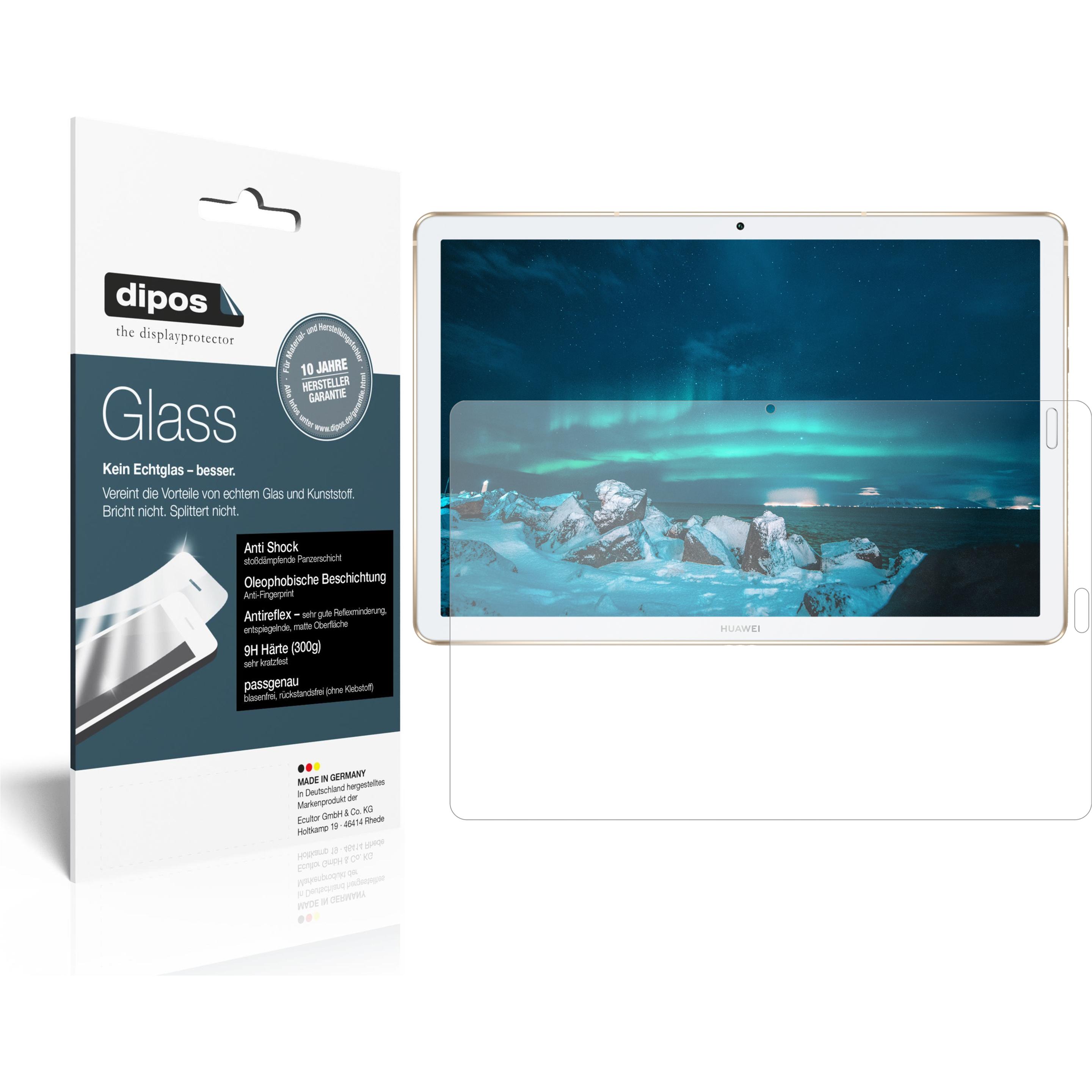 Dipos Displayschutz Anti-Shock (2 Stück, Huawei MediaPad M6 10.8), Tablet Schutzfolie