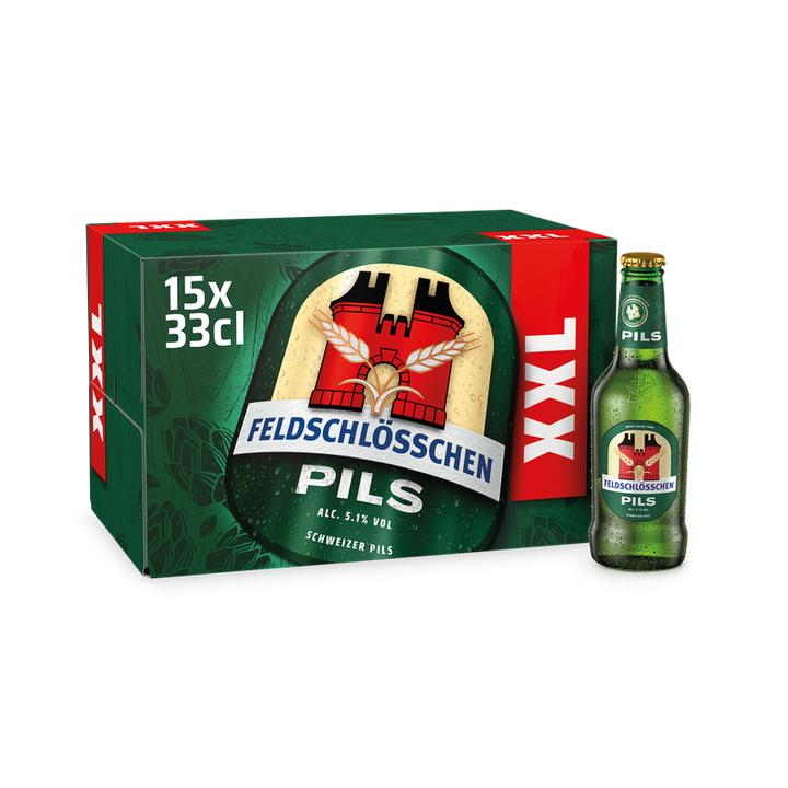 Produktbild Feldschlösschen Pils (15 x 33 cl)