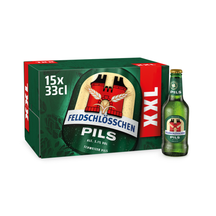 Produktbild Feldschlösschen Pils (15 x 33 cl)