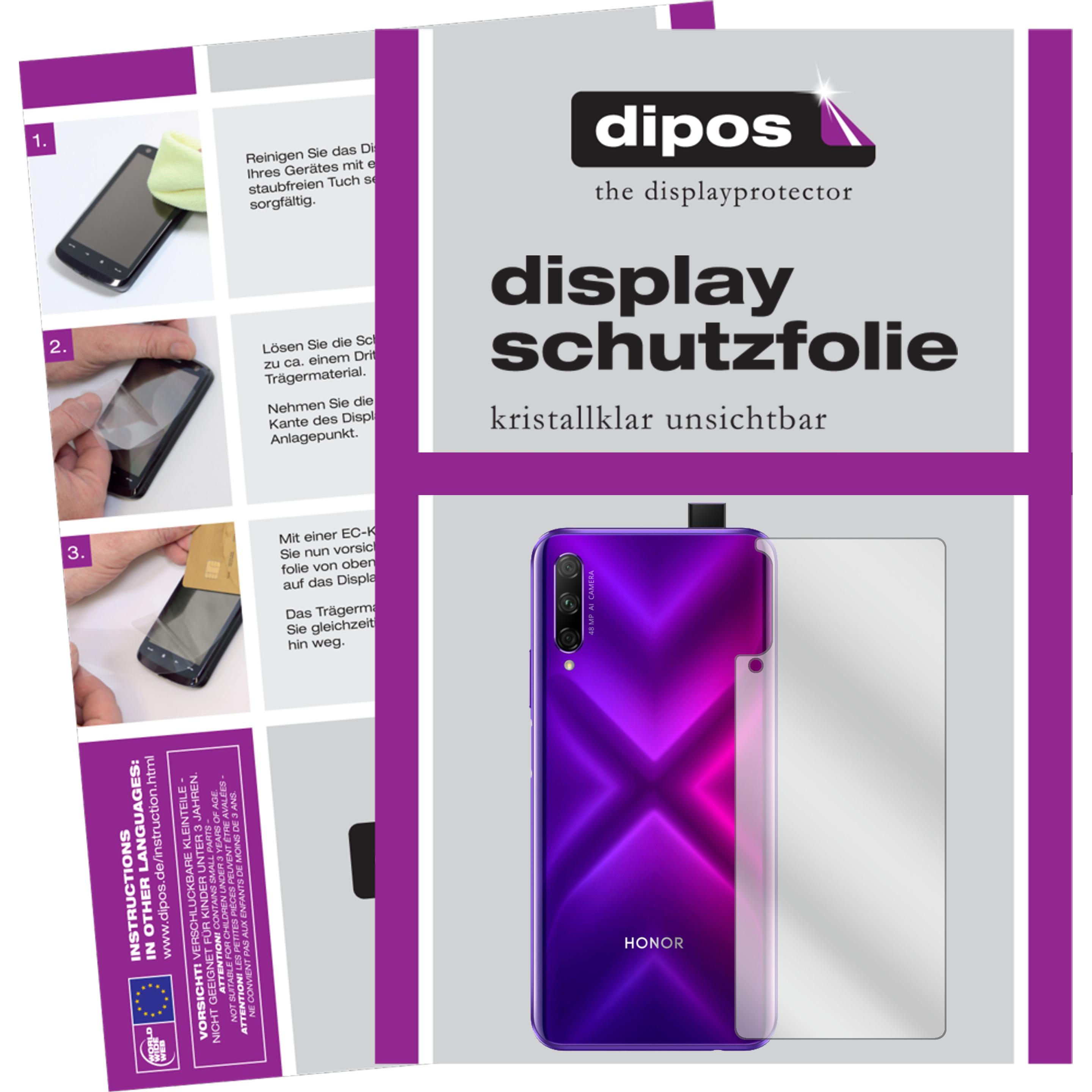 Dipos Displayschutzfolie Crystalclear (2 Stück, Huawei Y9s), Smartphone Schutzfolie, Transparent