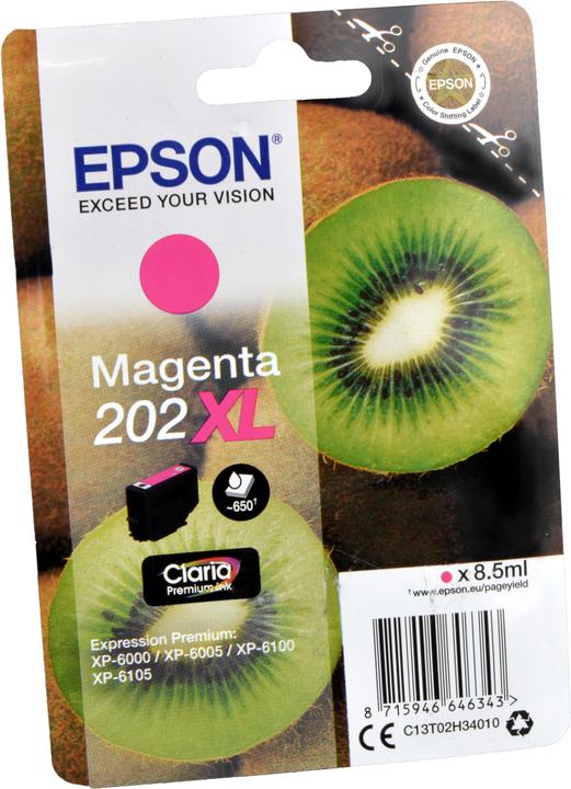 Actual product image Epson 202XL Claria Premium (M)