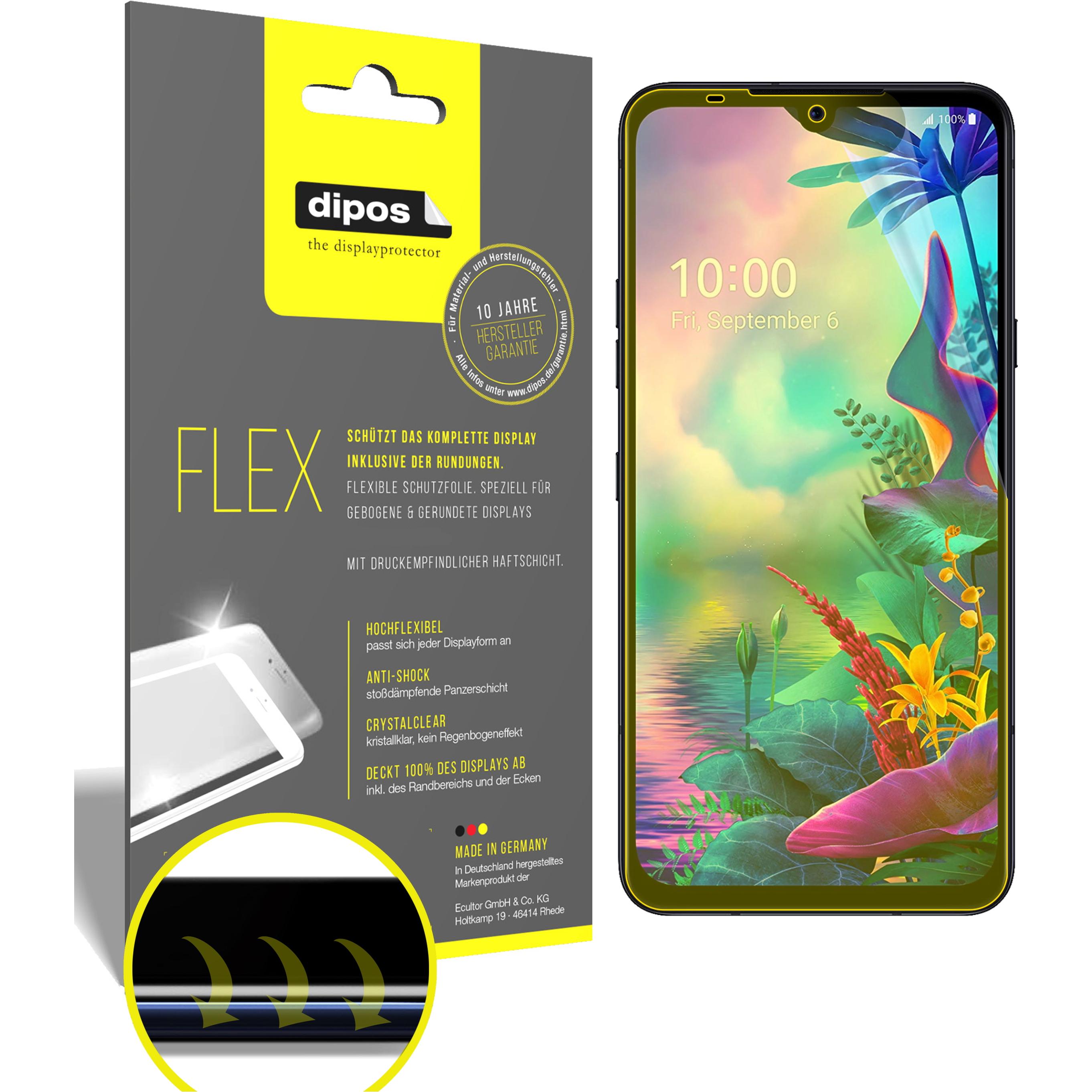 Thumbnail - Dipos Displayschutzfolie Full-Cover 3D (3 Stück, LG G8X ThinQ), Smartphone Schutzfolie, Transparent