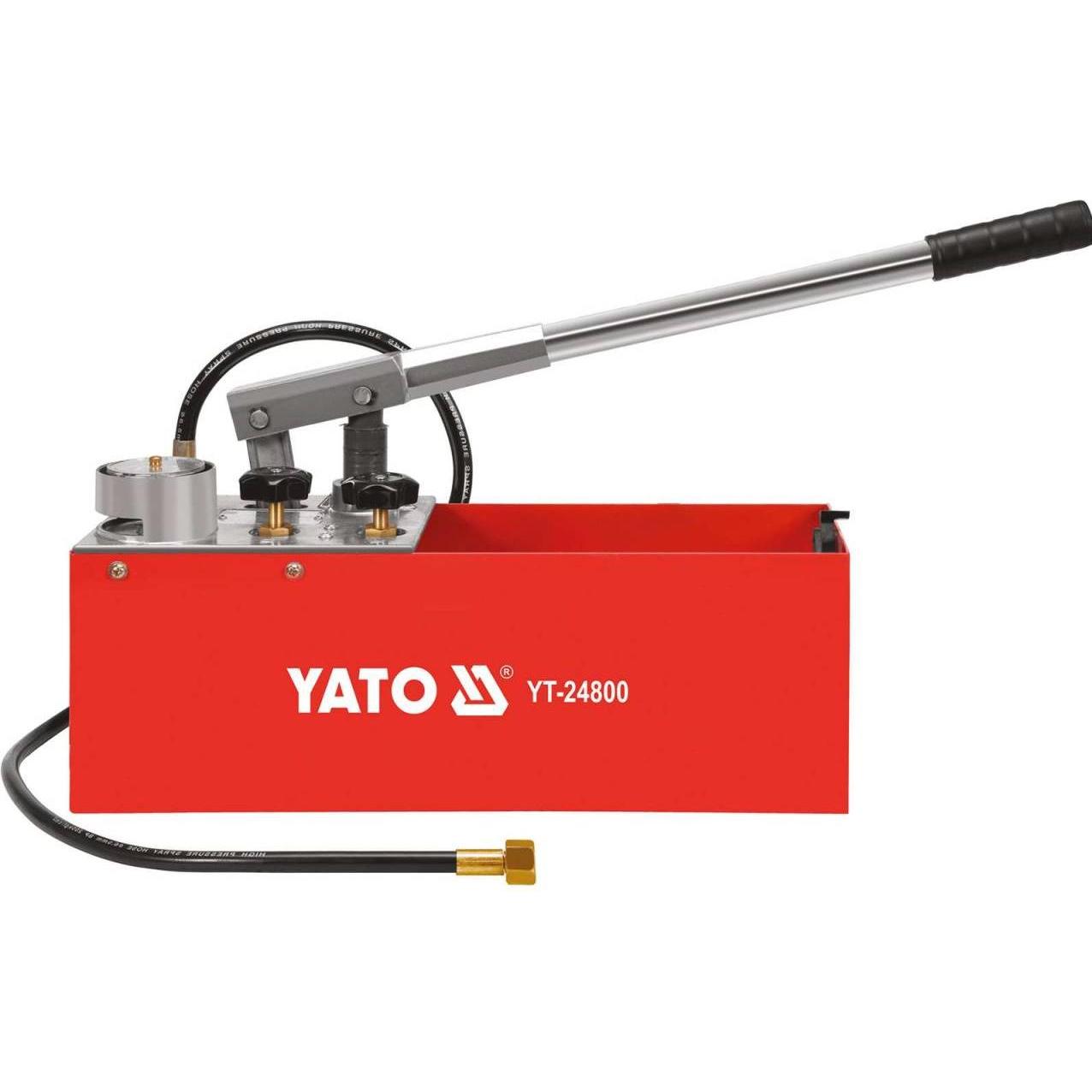 Yato Profi Handpumpe für Drucktests (YT-24800)
