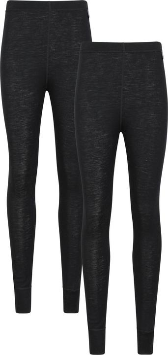 Mountain Warehouse MerinowollBasisschichthose (2er Pack)