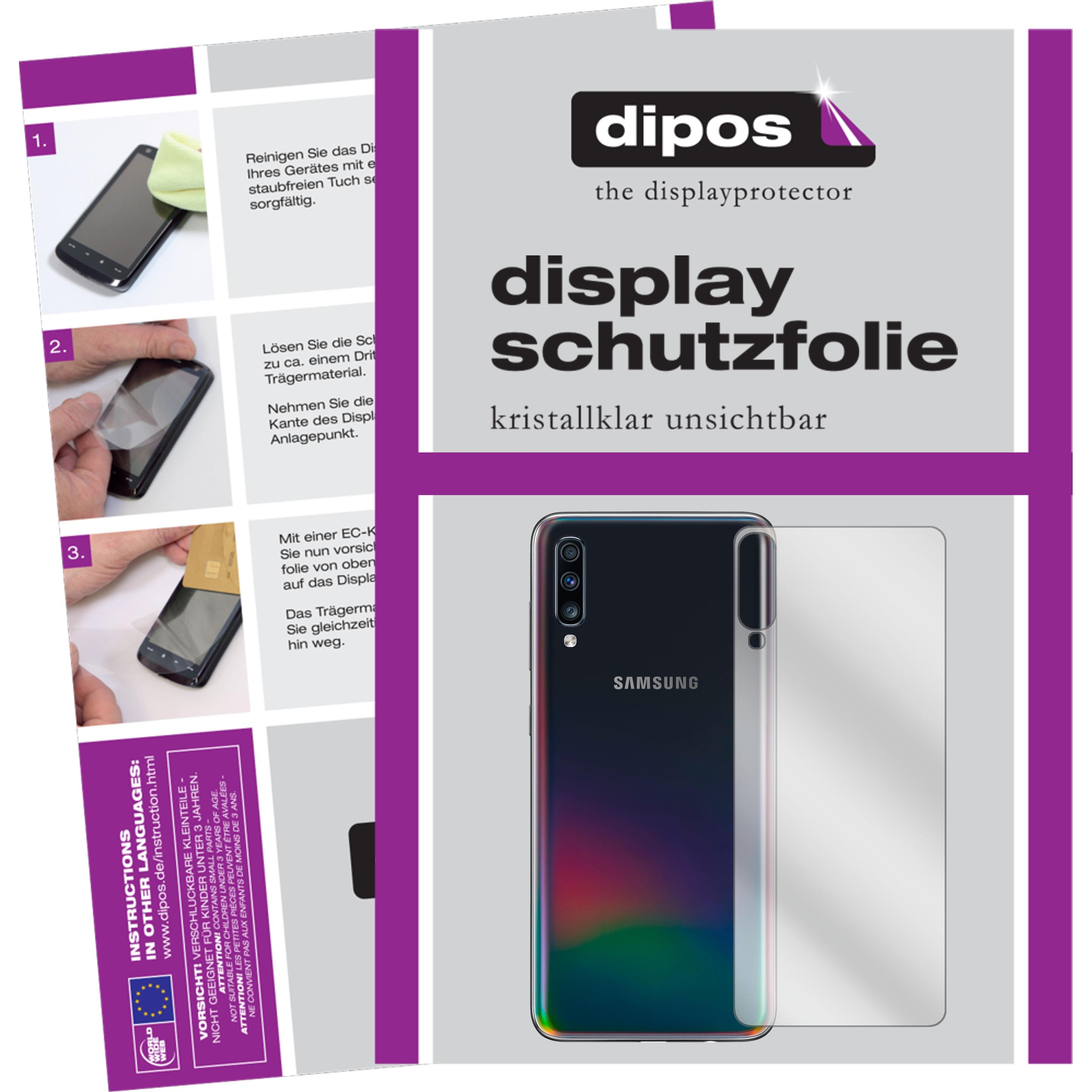 Thumbnail - Dipos Displayschutzfolie Crystalclear (2 Stück, Samsung Galaxy A70S), Smartphone Schutzfolie, Transparent