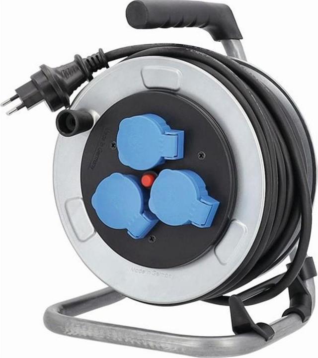 Elbro Cable reel 25 m 3x T13, IP55, Black/Grey (25 m, 1.50 mm²)